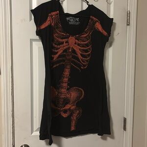 Skeleton skater dress 3X